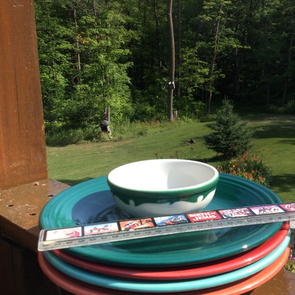 🫎 Vintage Shenango China Green Restaurant Ware  EVC Small Bowl 5' - Picture 2 of 16